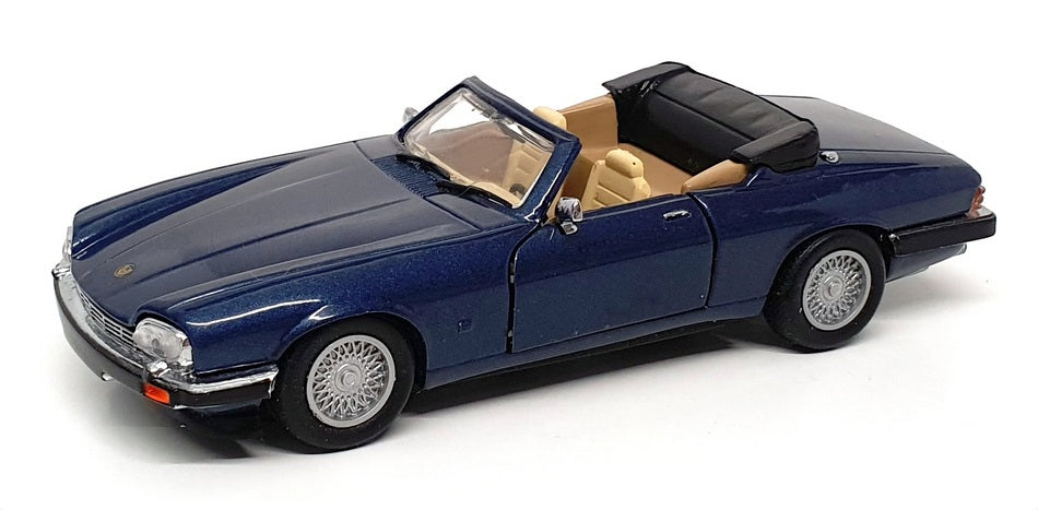 Detail Cars 1/43 Scale Diecast ART131 - Jaguar XJS Convertible - Blue