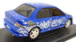 Ertl 1/18 Scale Diecast 33740 - 2001 Mitsubishi Lancer Evolution VII - Blue