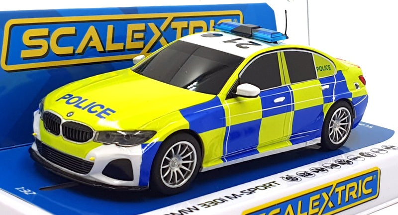 Scalextric 1/32 Scale Slot Car C4165 - BMW 330i M-Sport #21 Police Edition