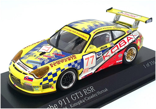 Minichamps 1/43 Scale 400 086977 - Porsche 911 GT3 RS 12h Sebring 2008