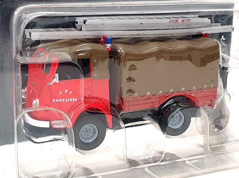 Del Prado 1/50 Scale FEN08 - 1954 Camion Tout Usage 4x4 Fire Truck - Red