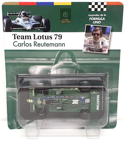 editorialSol90 1/43 Scale 11238 - F1 Team Lotus 79 Carlos Reutemann - Green