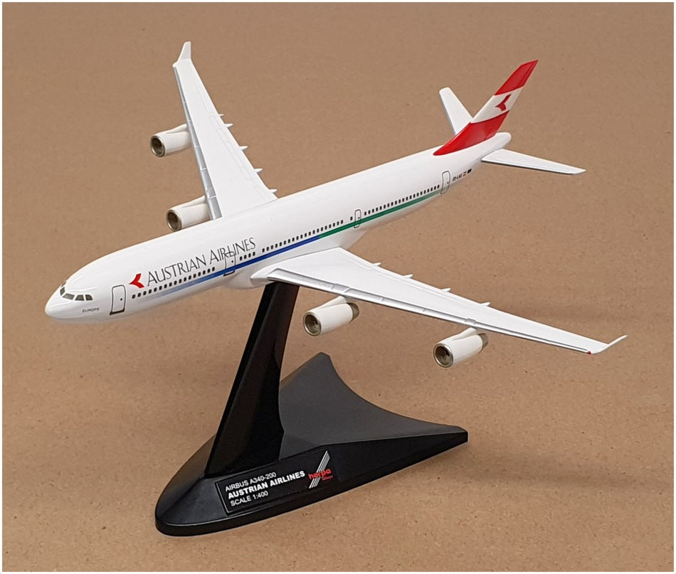 Herpa 1/400 Scale 560153 - Airbus A340-200 Aircraft Austrian