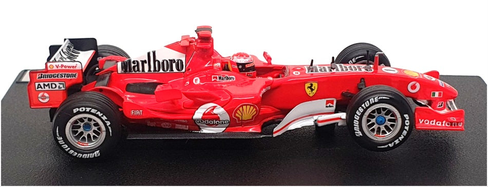 Hot Wheels 1/43 Scale J2967 - F1 Ferrari F2005 M'Boro #1 M. Schumacher - Red