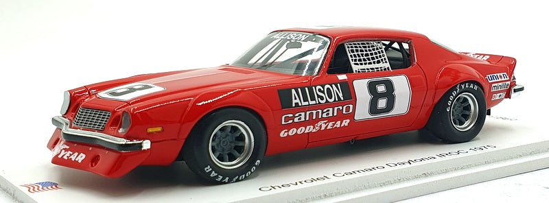 Spark 1/43 Scale US222 - Chevrolet Camaro #8 Daytona IROC 1975