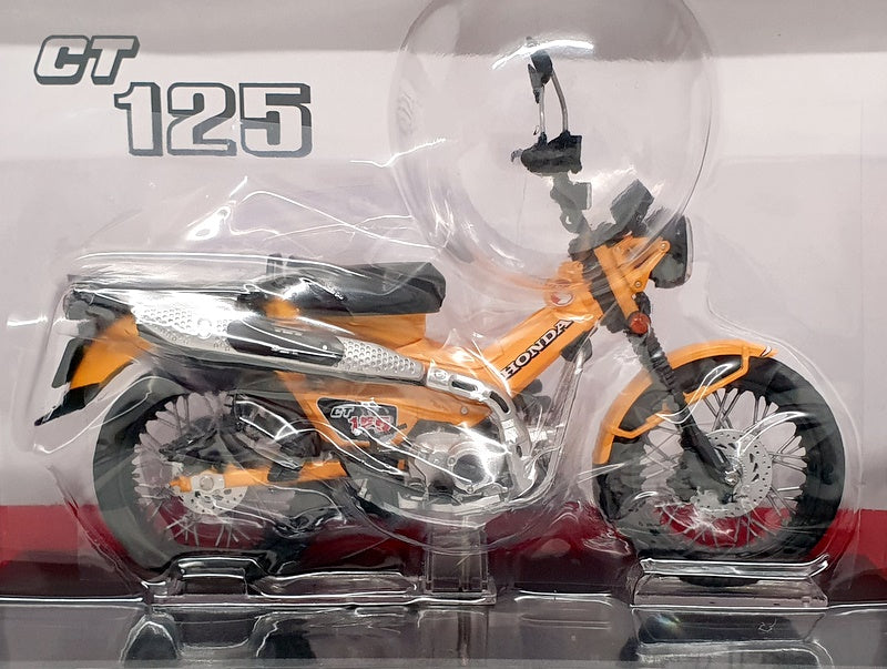 Aoshima 1/12 Scale 11184-3500 - Honda CT125 Motorcycle - Yellow