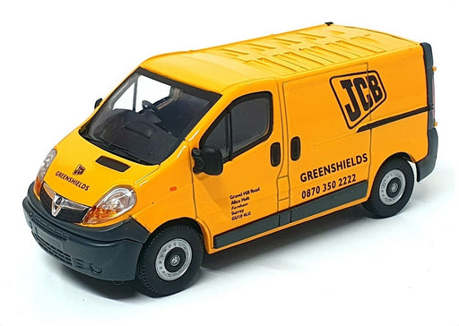 Corgi 1/50 Scale Diecast CC14406 - Vauxhall Vivaro Van (JCB) Yellow