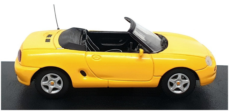 Detail Cars 1/43 Scale Diecast 520 - MG MGF Spyder - Yellow