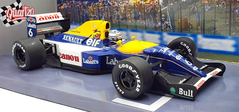 Quartzo 1/18 Scale QLM18321 - Williams FW14B #6 Grand Prix of South Africa 1992