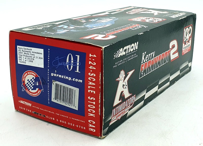 Action 1/24 Scale 102050 - Chevrolet Monte Carlo 2001 Kannapolis Intimidators #2