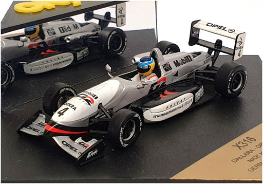 Onyx 1/43 Scale X316 - Dallara Opel F397 German F3 Champion 1997 #4 N.Heidfeld