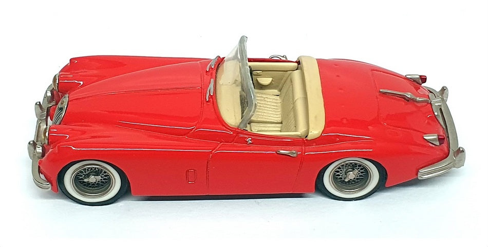 Milestone Miniatures 1/43 Scale JW2 - Jaguar XK150S Roadster - Red