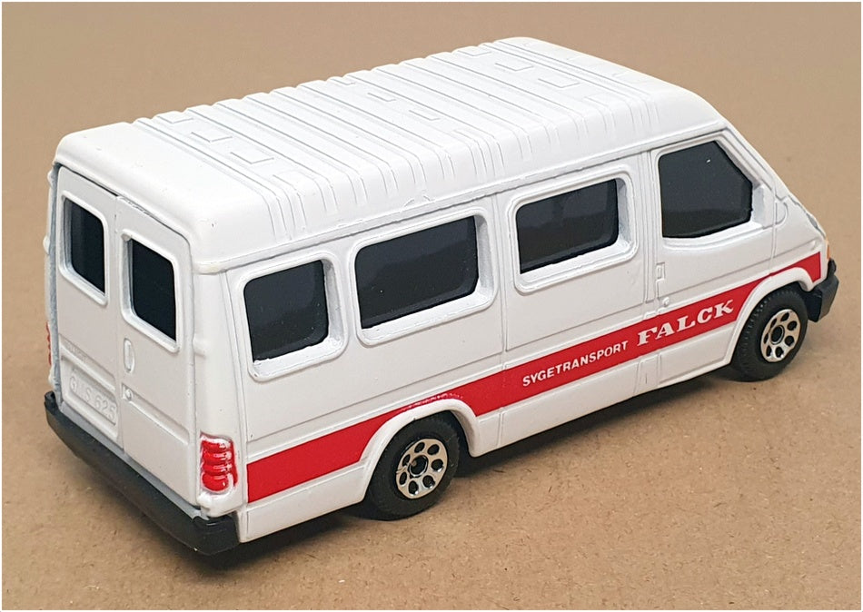 Corgi Appx 12cm Long Diecast C676/4 - Ford Transit Van FALCK - White
