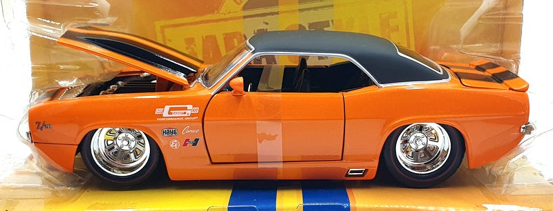 Jada 1/24 Scale Diecast 53003 - 1969 Chevrolet Camaro Orange/Black