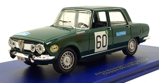 M4 Models 1/43 Scale 7038 - Alfa Romeo 1750 Berlina #60 Coppa delle Alpi 1968