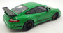 Autoart 1/12 Scale Diecast 12118 - Porsche 997 GT3 RS - Green/Black Stripes