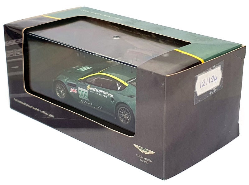 Ixo 1/43 Scale 121124 - Aston Martin DBR9 #009 Le Mans 2007 - Met Green