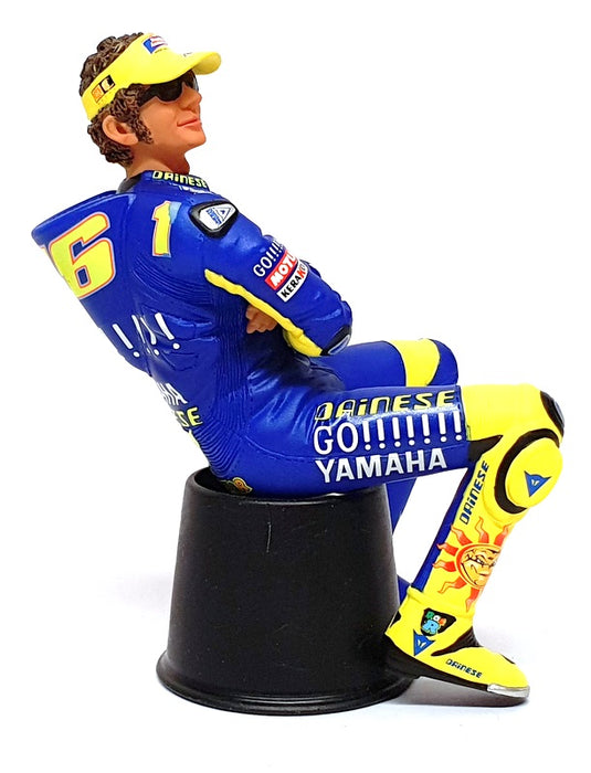 Minichamps 1/12 Scale 312 040046 - Valentino Rossi Figurine Sitting MotoGP 2004