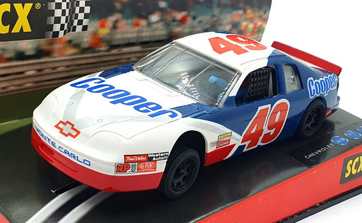 SCX 1/32 Scale Slot Car 60210 - Chevrolet Nascar "Cooper" SCX #49