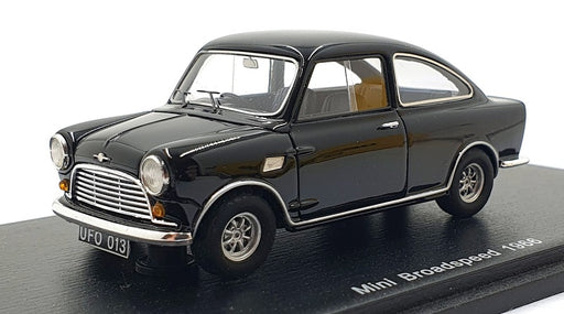 Spark 1/43 Scale S1512 - 1966 Mini Broadspeed - Black