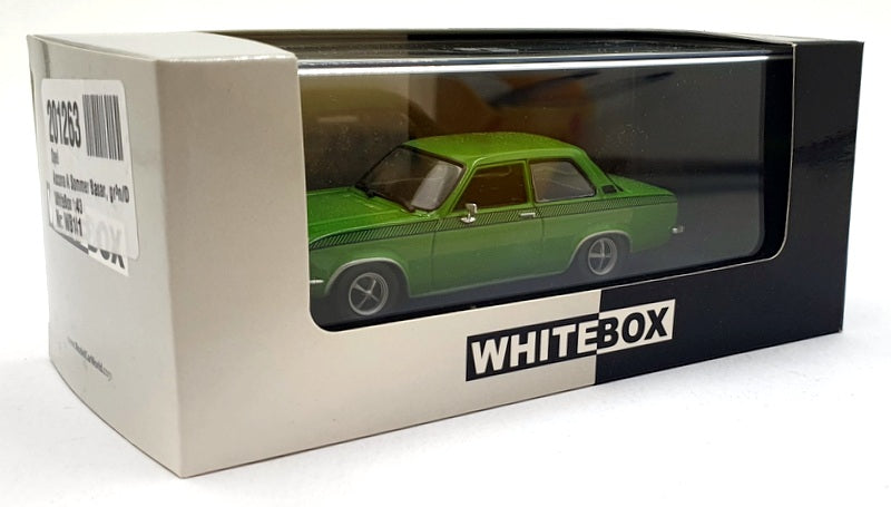 Whitebox 1/43 Scale Diecast WB141 - 1975 Opel Ascona A Sommer Basar - Green