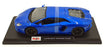 Maisto 1/18 Scale Diecast 46629 - Lamborghini Aventador Coupe - Blue