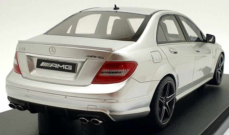 GT Spirit 1/18 Scale Resin GT462 - Mercedes Benz C63 AMG - Silver