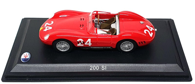 Altaya 1/43 Scale Diecast 71224F - Maserati 200 SI #24 1957 - Red