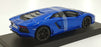 Maisto 1/18 Scale Diecast 46629 - Lamborghini Aventador Coupe - Blue