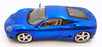 Hot Wheels 1/18 Scale Diecast 101124J - Ferrari 360 Modena Whips - Met Blue