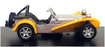 Wemi Models 1/32 Scale 20073 - Caterham Super Seven - Silver/Yellow