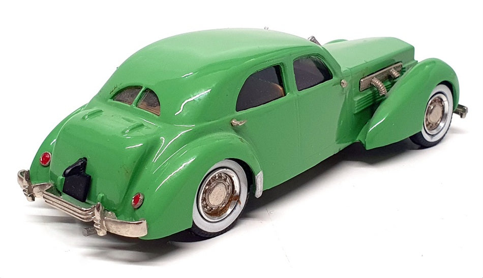 Western Models 1/43 Scale WMS10 - 1937 Custom Cord Beverly Sedan - Green