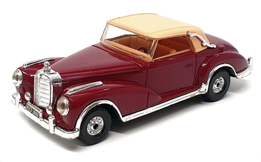 Corgi 13cm Long Diecast 806 - 1956 Mercedes Benz 300SC - Maroon