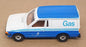 Corgi Appx 11.5cm Long C496/24 - Ford Escort Van (British Gas) Blue/White