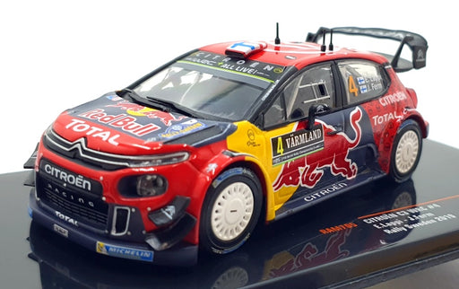 Ixo 1/43 Scale RAM705 - Citroen C3 WRC #4 Rally Sweeden 2019