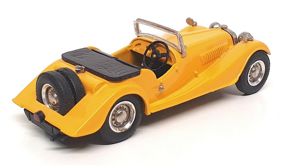 Western Models 1/43 Scale WMS76 - 1951 Morgan Plus 4 - Yellow