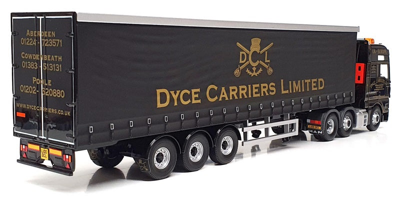 Corgi 1/50 Scale CC15201 - MAN TGX Curtainside Truck (Dyce Carriers Ltd)