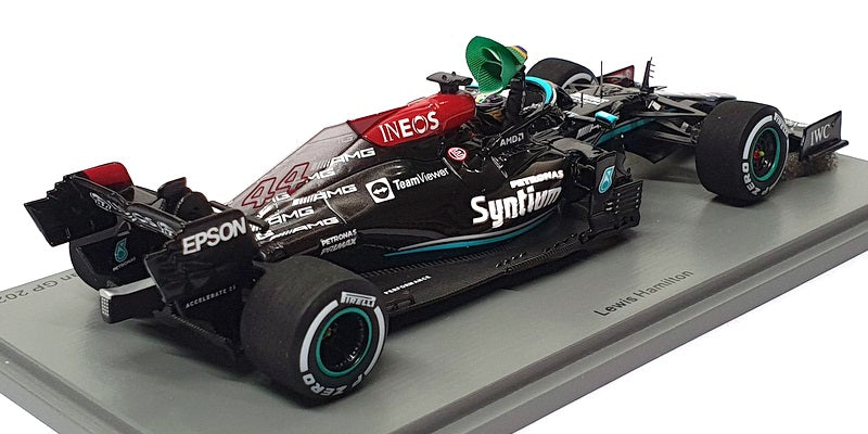 Spark 1/43 Scale SS7710 - Mercedes AMG F1 W12E 1st Brazil GP 2021 Hamilton