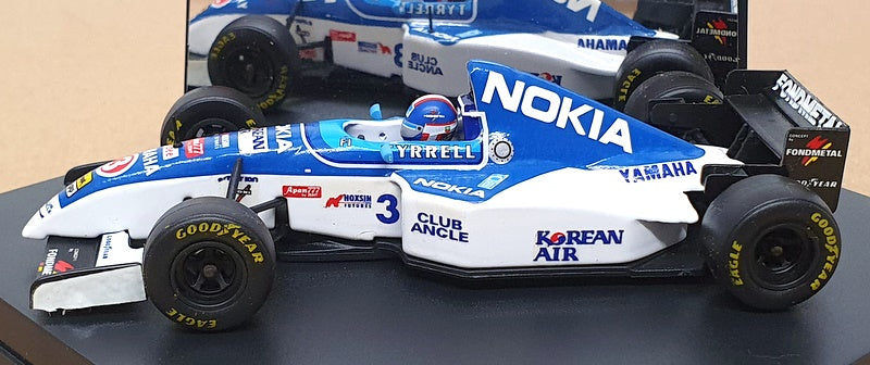 Onyx 1/43 Scale 239 - F1 Tyrrell Yamaha 023 #3 Ukyo Katayama - Blue/White