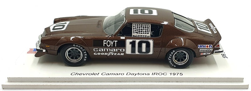 Spark 1/43 Scale US220 - Chevrolet Camaro Daytona #10 IROC 1975