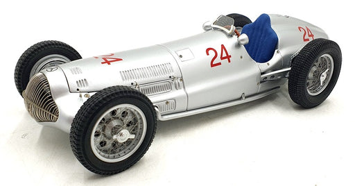 CMC 1/18 Scale Diecast M-038 - Mercedes-Benz W154 1938 #24 - Silver