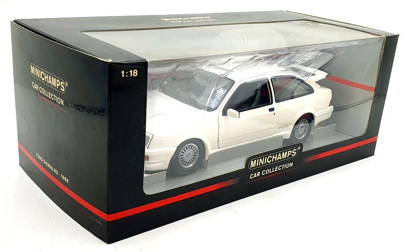 Minichamps 1/18 Scale Diecast 150 084000 - Ford Sierra RS LHD 1988 - White