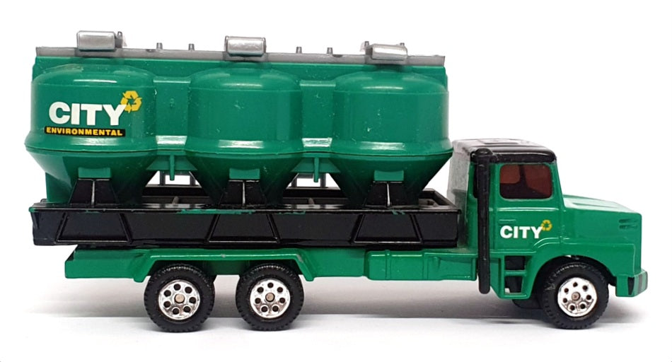 Corgi Appx 14cm Long Diecast 58802 - Scania Silo Truck - Green