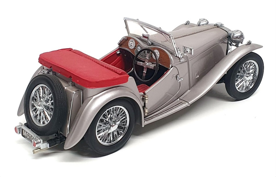 Franklin Mint 1/24 Scale B11E288 - 1948 MG TC Roadster - Met Grey