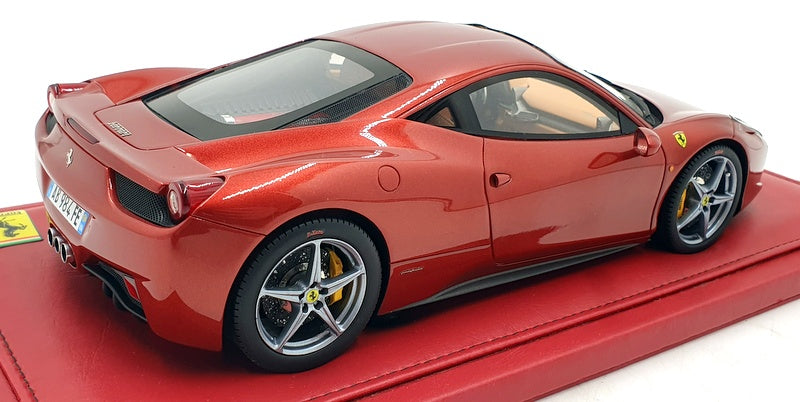 BBR 1/18 Scale Resin RCDL06 - Ferrari 458 Italia 2009 - Monza Red