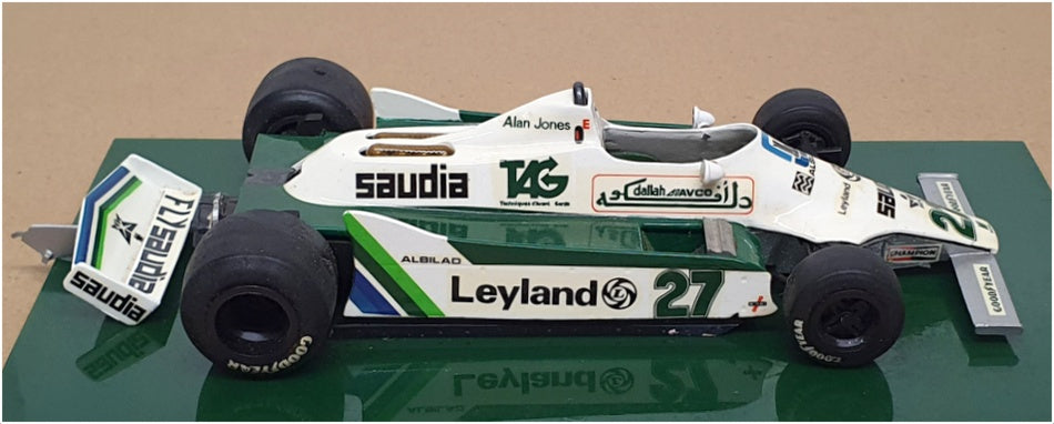 Western Models 1/24 Scale WF3 - F1 Saudi Leyland FW07B #27 - Silver