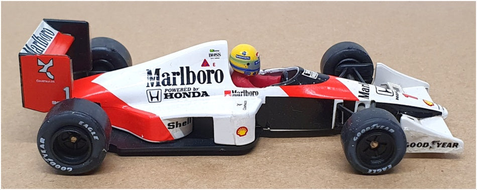 Onyx 1/43 Scale 021 - F1 McLaren Honda MP 4/5 M'Boro - Ayrton Senna