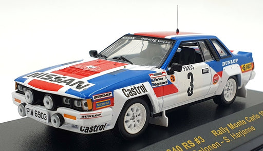 Ixo 1/43 Scale Diecast RAC130 - Nissan 240 RS #3 Rally Monte-Carlo 1984