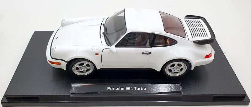 Welly 1/18 Scale Diecast 18026W - Porsche 964 Turbo - White