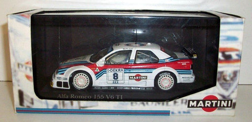 MINICHAMPS 1/43 SCALE - 430 950208 ALFA ROMEO 155 V6 TI PRESENTATION DTM 95